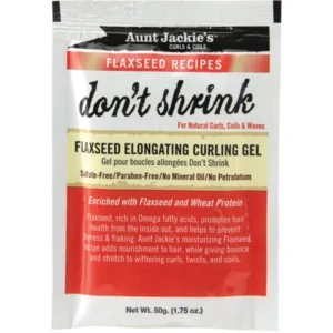 ژل موی فر بذر کتان آنت جکیز Aunt Jackie's Don't Shrink Flaxseed Elongating Curling Gel 50g