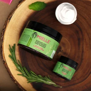 ماسک مو تقویت‌کننده رزماری مایل Mielle Rosemary Mint Strengthening Hair Masque 340gr