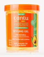 ژل استایل و آبرسان موی فر کنتو مدل آووکادو CANTU Avocado Hydrating Styling Gel 524g