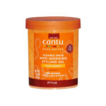 ژل استایل و تقویت کننده موی فر کنتو مدل شی باتر و عسل CANTU Flexible Hold Anti-Hair Loss Styling Gel 524g