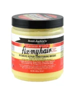 ماسک ترمیم‌کننده عمیق موی فر بذرکتان برند آنت جکیز Aunt Jackie’s Fix My Hair Intensive Repair Conditioning Masque 436ml