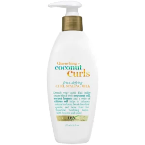 کرم شیرموی فر ضدوز او جی ایکس OGX Coconut Curls Frizz Defying Curl Styling Milk 177ml