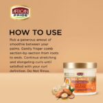 کرم استایل و آبرسان شی باتر موی فر افریکن پراید ساخت آمریکا African Pride Shea Miracle Twist & Loc Smoothie Styling & Moisturizing Cream for Curly Hair 340gr
