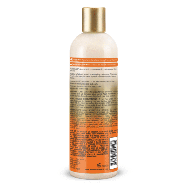 اکتیواتور موی فر شی باتر رطوبت‌رسان موهای فر افریکن پراید ساخت آمریکا | African Pride Shea Butter Curl Activator Moisturizer for Curly Hair