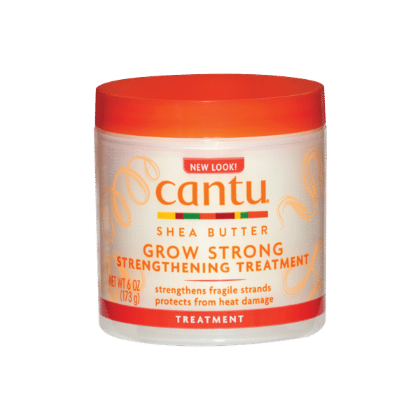 کرم درمانی تقویت‌کننده و بازسازی‌کننده موی کنتو ساخت آمریکا Cantu Grow Strong Strengthening Treatment for Natural & Colored Hair 173gr