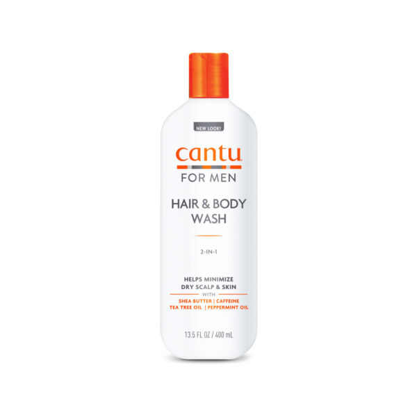 شامپو سر و بدن آقایان کنتو 2 در 1 ساخت آمریکا Cantu Men’s 2 in 1 Hair & Body Wash for Men 400ml
