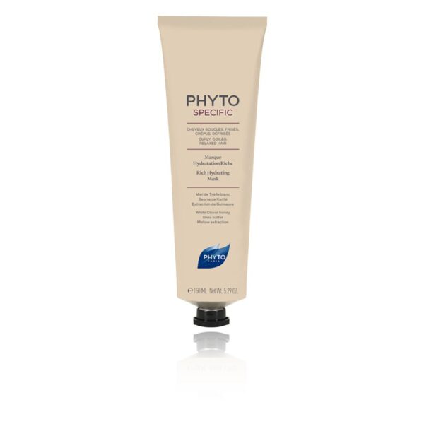 ماسک مو آبرسان و رطوبت‌رسان عمیق فیتو مخصوص موی خشک و فر Phyto Phyto Specific Rich Hydration Mask (Curly, Coiled, Relaxed Hair) 150ml