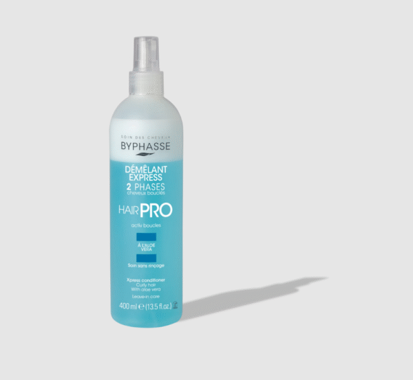 اسپری دوفاز آبرسان موی فر بایفاس Byphasse Hair Pro Xpress Conditioner Activ Boucles 400ml
