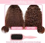برس استایل موی فر طرح بونس کرل پشت شیاردار Bounce Curl Style Brush for Curly Hair | مناسب فرم‌دهی و حجم‌دهی موهای فر