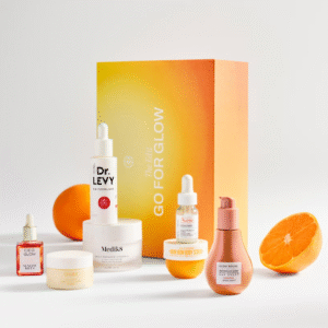 پک مراقبت پوستی ۷ تایی درخشان‌کننده Go For Glow کالت بیوتی Cult Beauty The Go For Glow Edit (7-Piece Set)