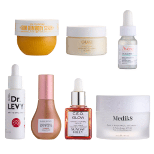 پک مراقبت پوستی ۷ تایی درخشان‌کننده Go For Glow کالت بیوتی Cult Beauty The Go For Glow Edit (7-Piece Set)