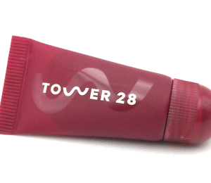 رژ براق و بالم لب تاور ۲۸ رنگ یوب وانیلا (بورگاندی شفاف) Tower 28 LipSoftie Tinted Lip Treatment in Ube Vanilla Sheer Burgundy 5gr