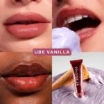 رژ براق و بالم لب تاور ۲۸ رنگ یوب وانیلا (بورگاندی شفاف) Tower 28 LipSoftie Tinted Lip Treatment in Ube Vanilla Sheer Burgundy 5gr