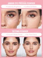 پودر فیکس آرایش چشم و صورت شیگلم مدل اینستا ردی SHEGLAM Insta-Ready Duo Bubblegum Face and Eye Setting Powder