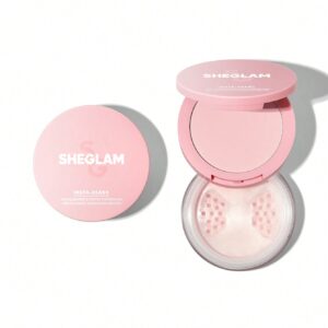 پودر فیکس آرایش چشم و صورت شیگلم مدل اینستا ردی SHEGLAM Insta-Ready Duo Bubblegum Face and Eye Setting Powder