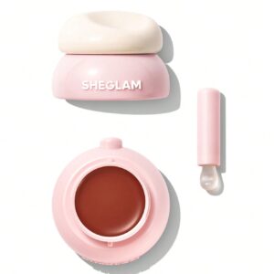 مربا لب (لیپ گلاس ژله‌ای) آبرسان شیگلم رنگ فیگ فلرت (SHEGLAM Hydra Jelly Pocket Lip Jam (Fig Flirt