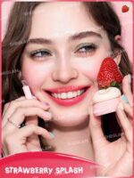 مربا لب (لیپ گلاس ژله‌ای) آبرسان شیگلم رنگ استرابری (SHEGLAM Hydra Jelly Pocket Lip Jam (Strawberry Splash