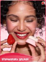 مربا لب (لیپ گلاس ژله‌ای) آبرسان شیگلم رنگ استرابری (SHEGLAM Hydra Jelly Pocket Lip Jam (Strawberry Splash
