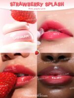 مربا لب (لیپ گلاس ژله‌ای) آبرسان شیگلم رنگ استرابری (SHEGLAM Hydra Jelly Pocket Lip Jam (Strawberry Splash