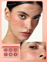 پالت رژگونه پودری شیگلم ( SHEGLAM Floral Blush Palette Flush(Cottage Core Garden