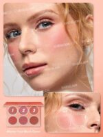 پالت رژگونه پودری شیگلم ( SHEGLAM Floral Blush Palette Flush(Cottage Core Garden