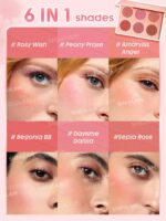 پالت رژگونه پودری شیگلم ( SHEGLAM Floral Blush Palette Flush(Cottage Core Garden