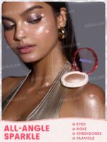 هایلایتر بالشتی پوست صورت و بدن شیگلم رنگ شوگر پودر SHEGLAM Glowchi Bouncy Highlighter (Powdered Sugar)