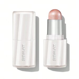 استیک هایلایتر کرمی شیگلم رنگ پینک ساتین SHEGLAM Buttery Bling Highlighting Stick (Pink Satin)