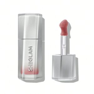 لیپ گلاس براق ماندگار شیگلم رنگ استرابری میلک SHEGLAM Glass Lock Air Lip Gloss (Strawberry Milk)
