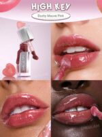 لیپ گلاس براق ماندگار شیگلم رنگ های کیSHEGLAM Glass Lock Air Lip Gloss (High Key)