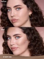 استیک کانتور و برانزر کرمی شیگلم رنگ سافت تن SHEGLAM Buttery Buff Stick Contour and Bronzer (Soft Tan)