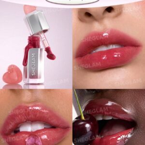 لیپ گلاس براق ماندگار شیگلم رنگ مای جم SHEGLAM Glass Lock Air Lip Gloss (That's My Jam)