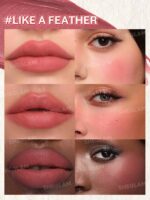 رژگونه و رژ لب ۲ در ۱ مخملی شیگلم رنگ لایک ا فدر (SHEGLAM Air Plush Lip & Cheek Cream (026 Like A Feather