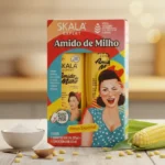 پک آبرسان شامپو سولفات‌دار و نرم‌کننده نشاسته ذرت موی فر اسکالا Skala Amido de Milho Shampoo & Conditioner Pack