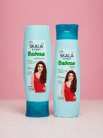 ک شامپو سولفات‌دار و نرم‌کننده وگان آبرسان آلوئه‌ورا موی فر اسکالا مدل بابوسا – Skala Babosa Aloe Vera Shampoo & Conditioner Pack